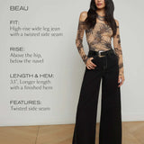 L'AGENCE - Beau Wide-Leg Jean