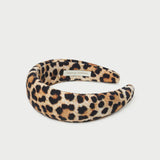 Loeffler Randall - Bellamy Leopard Jersey Headband