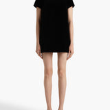 Khaite - Benji Dress in Black Velvet