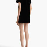 Khaite - Benji Dress in Black Velvet