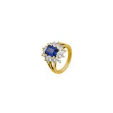 Dorsey - BENSON, LAB BLUE SAPPHIRE PINKY RING, GOLD