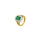 Dorsey - BENSON, LAB EMERALD PINKY RING, GOLD