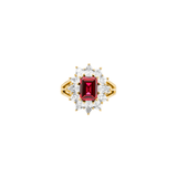 Dorsey - BENSON, LAB RED SAPPHIRE PINKY RING, GOLD