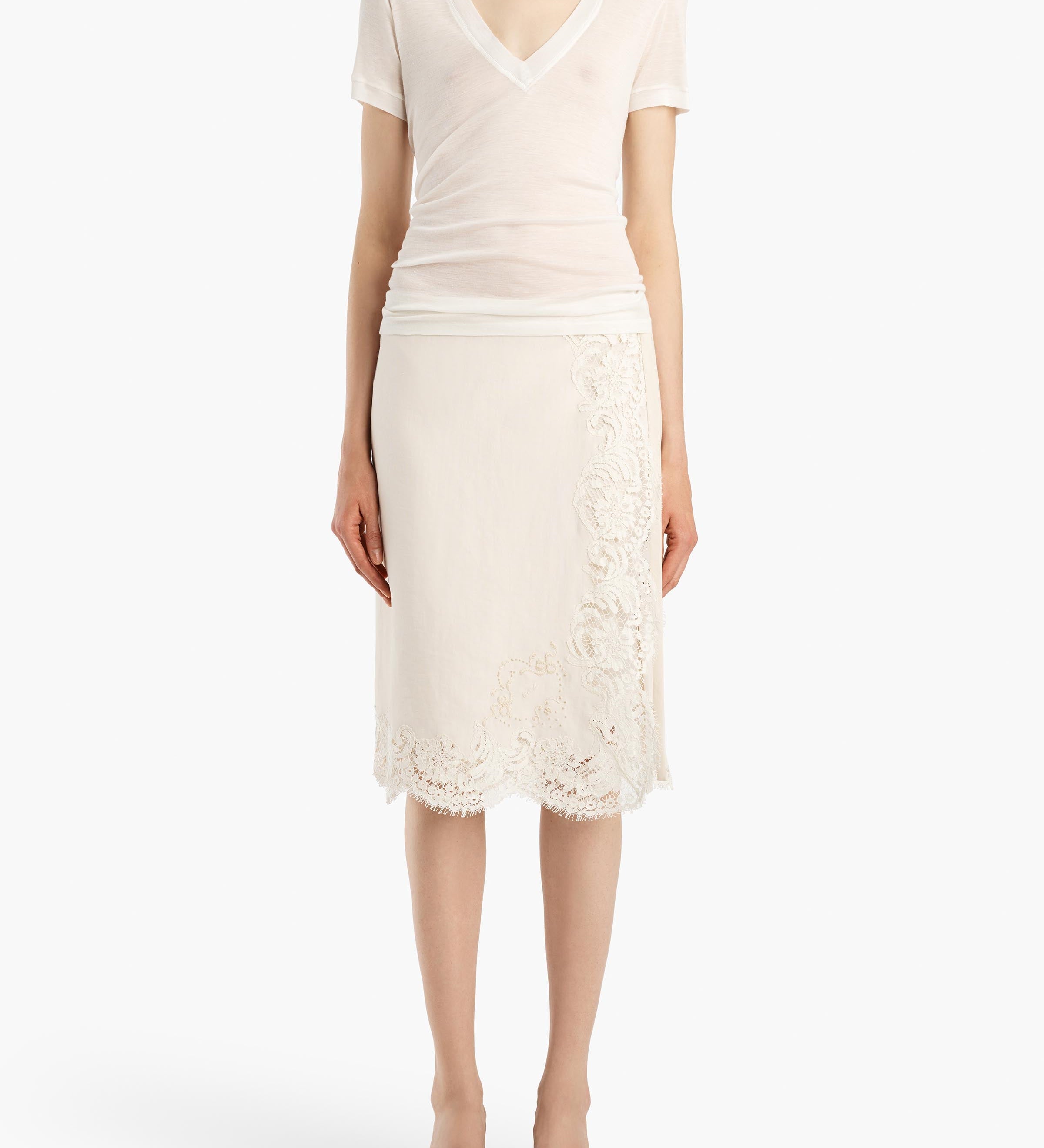 Khaite - Berry Top in Chalk