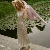 DOEN - BETHILDE DRESS - - CAMELLIA BLOOM
