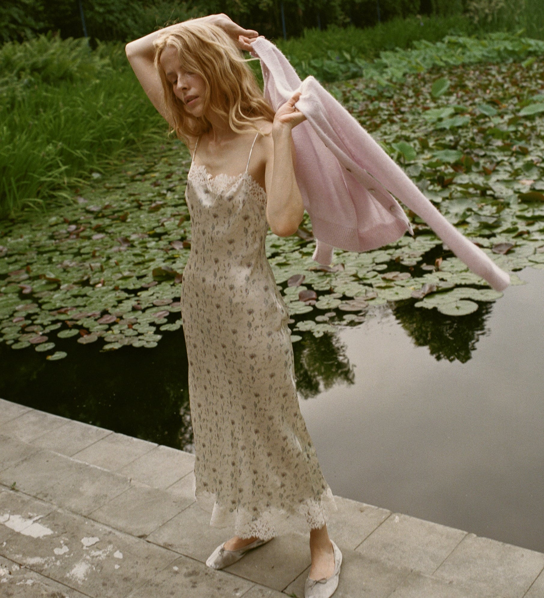 DOEN - BETHILDE DRESS - - CAMELLIA BLOOM