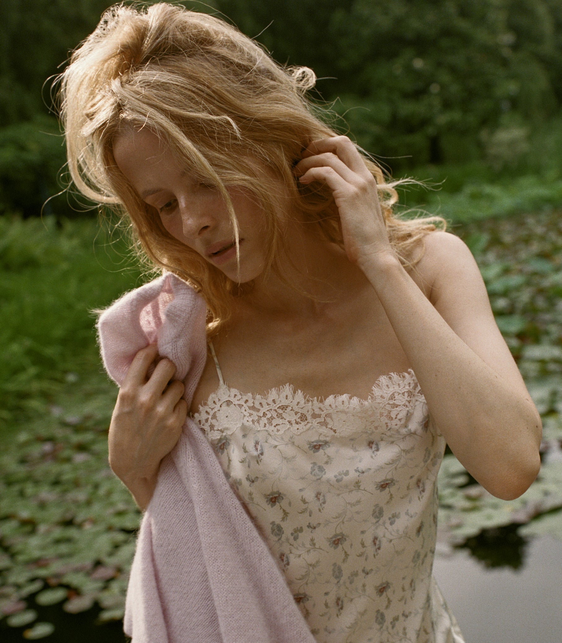DOEN - BETHILDE DRESS - - CAMELLIA BLOOM
