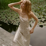 DOEN - BETHILDE DRESS - - CAMELLIA BLOOM