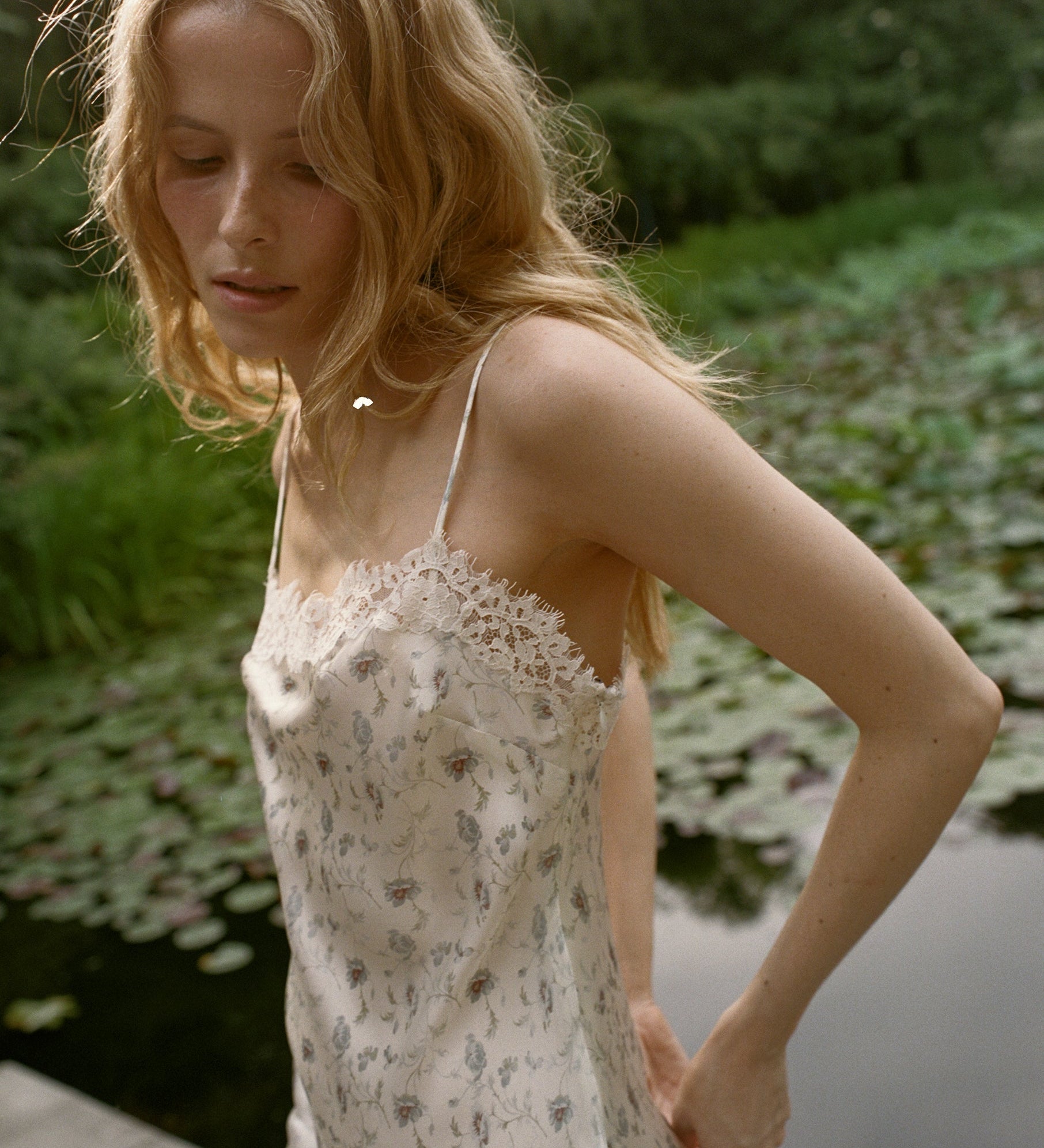 DOEN - BETHILDE DRESS - - CAMELLIA BLOOM