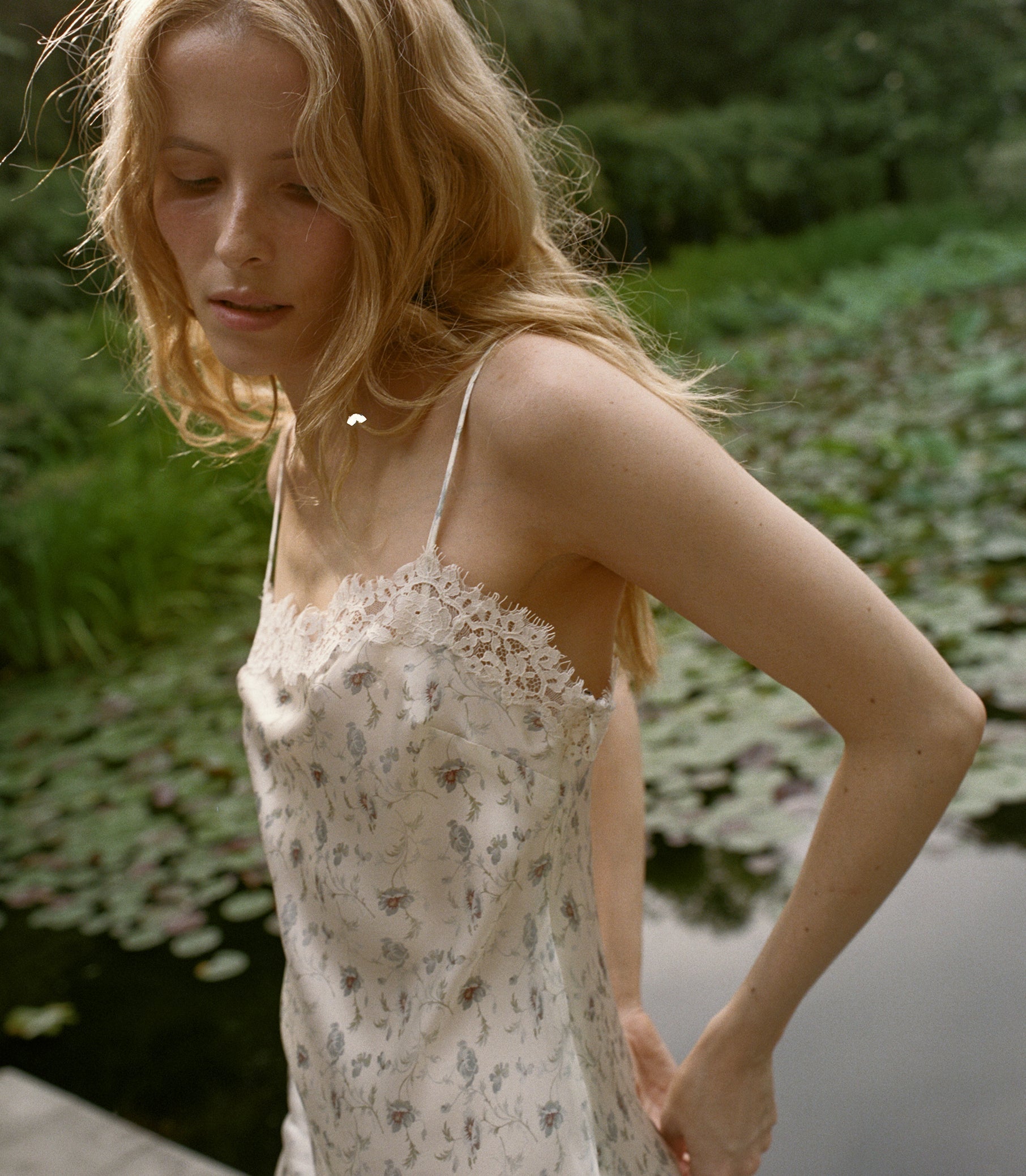 DOEN - BETHILDE DRESS - - CAMELLIA BLOOM