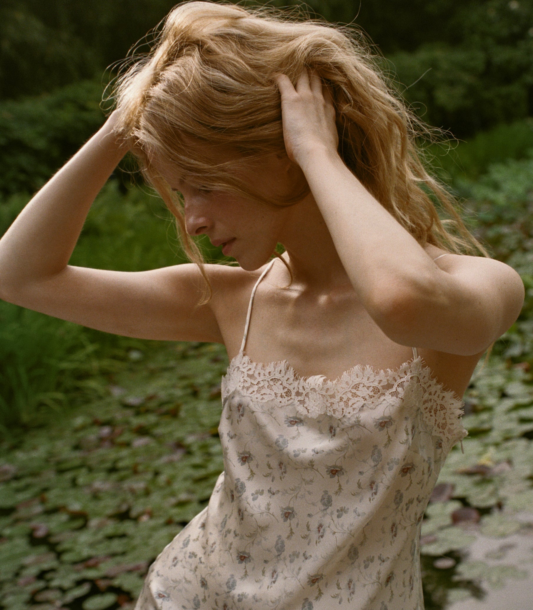 DOEN - BETHILDE DRESS - - CAMELLIA BLOOM