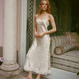DOEN - BETHILDE DRESS - - CAMELLIA BLOOM