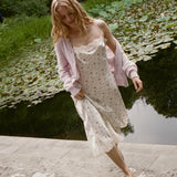DOEN - BETHILDE DRESS - - CAMELLIA BLOOM