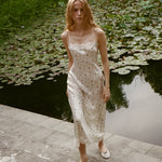 DOEN - BETHILDE DRESS - - CAMELLIA BLOOM