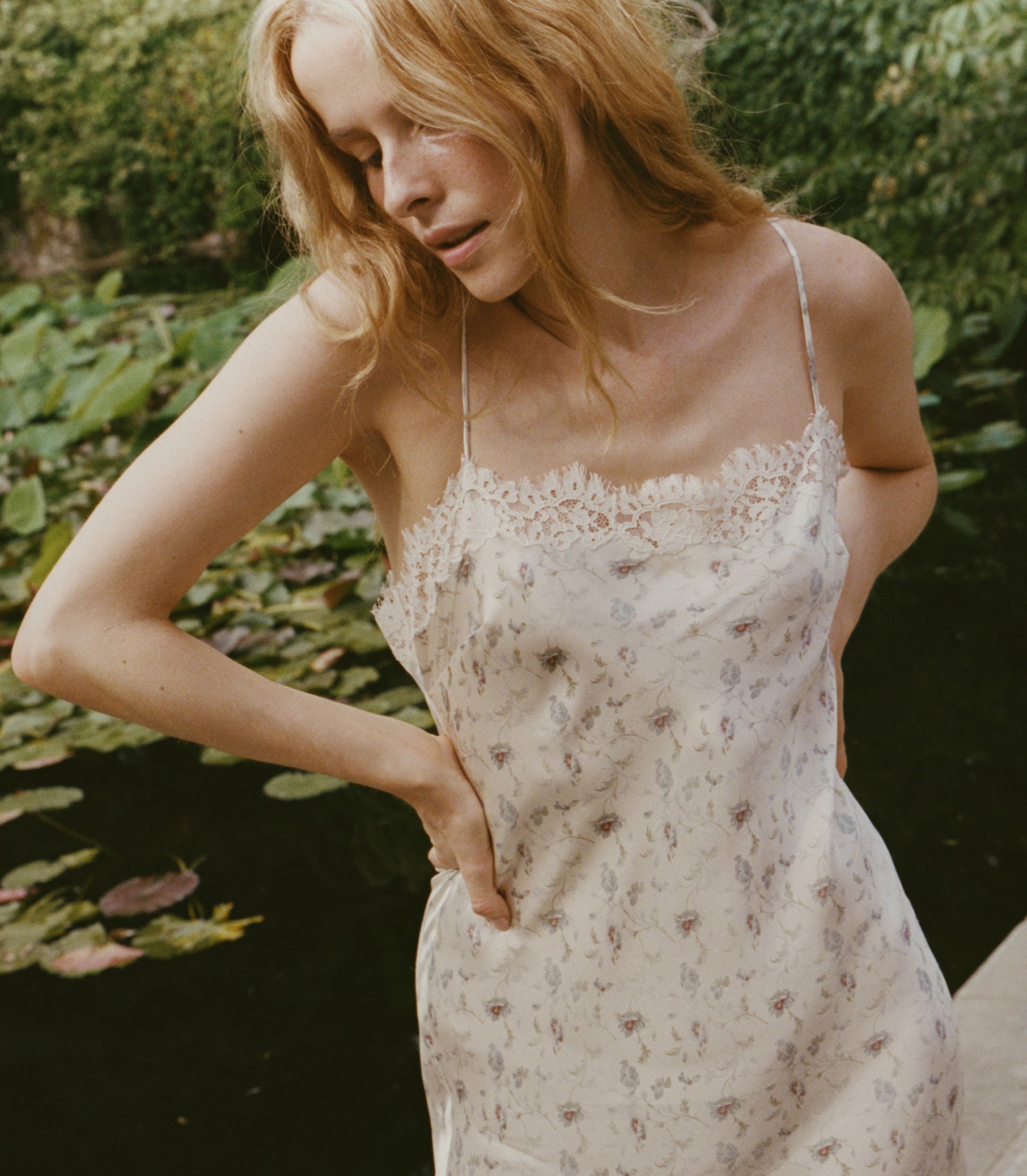 DOEN - BETHILDE DRESS - - CAMELLIA BLOOM