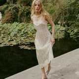 DOEN - BETHILDE DRESS - - CAMELLIA BLOOM