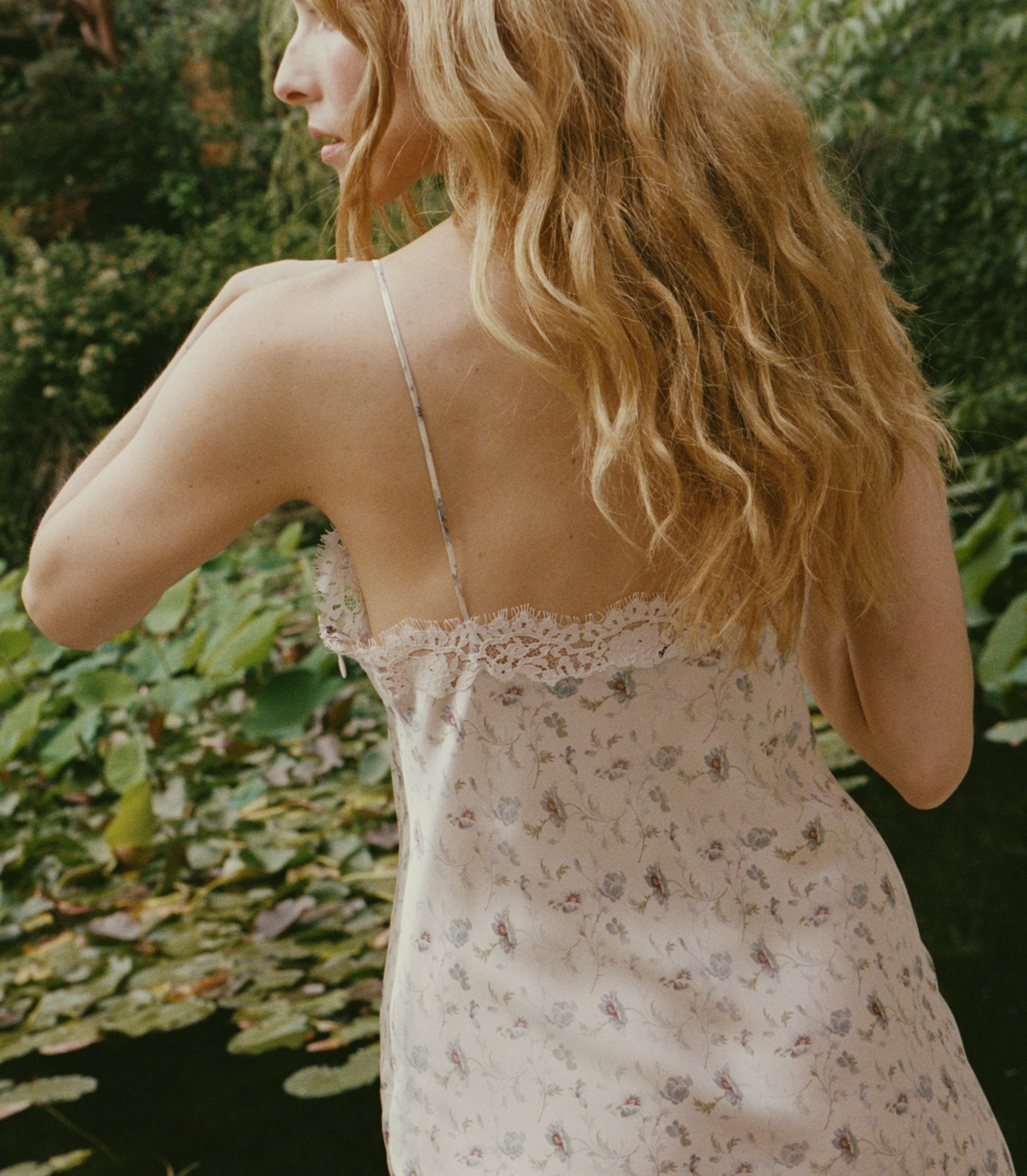 DOEN - BETHILDE DRESS - - CAMELLIA BLOOM