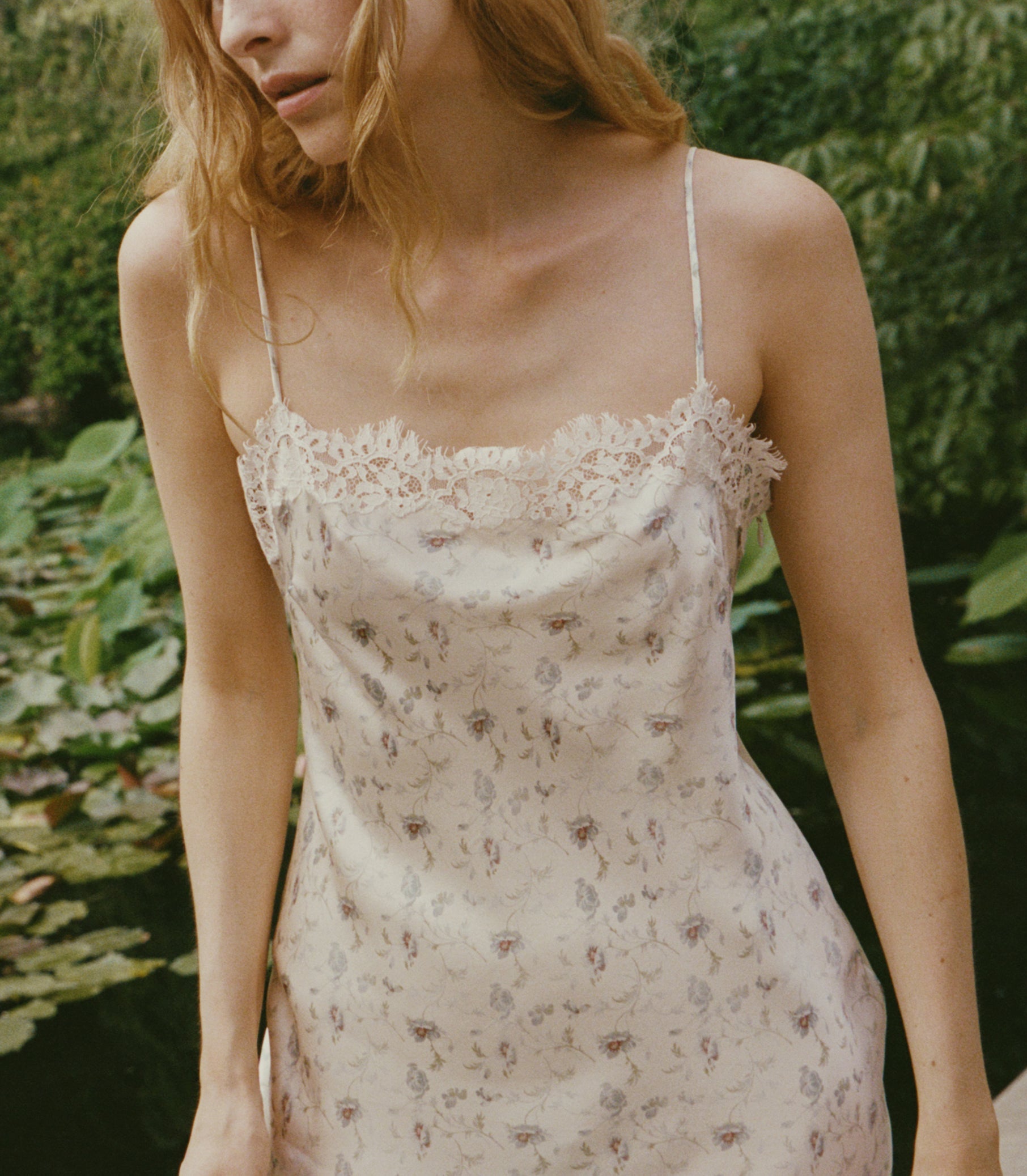 DOEN - BETHILDE DRESS - - CAMELLIA BLOOM