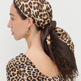 Loeffler Randall - Beverly Leopard Silk Scarf