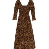 DÔEN - BIJOU DRESS -- NOIR RÊVE DES JARDINS