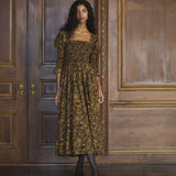 DÔEN - BIJOU DRESS -- NOIR RÊVE DES JARDINS