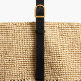 Khaite - Billie Bucket Bag in Natural Raffia