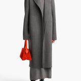 Khaite - Deena Coat in Grey Melange