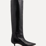Le Monde Beryl - Babouche Kitten Boot / Black Leather