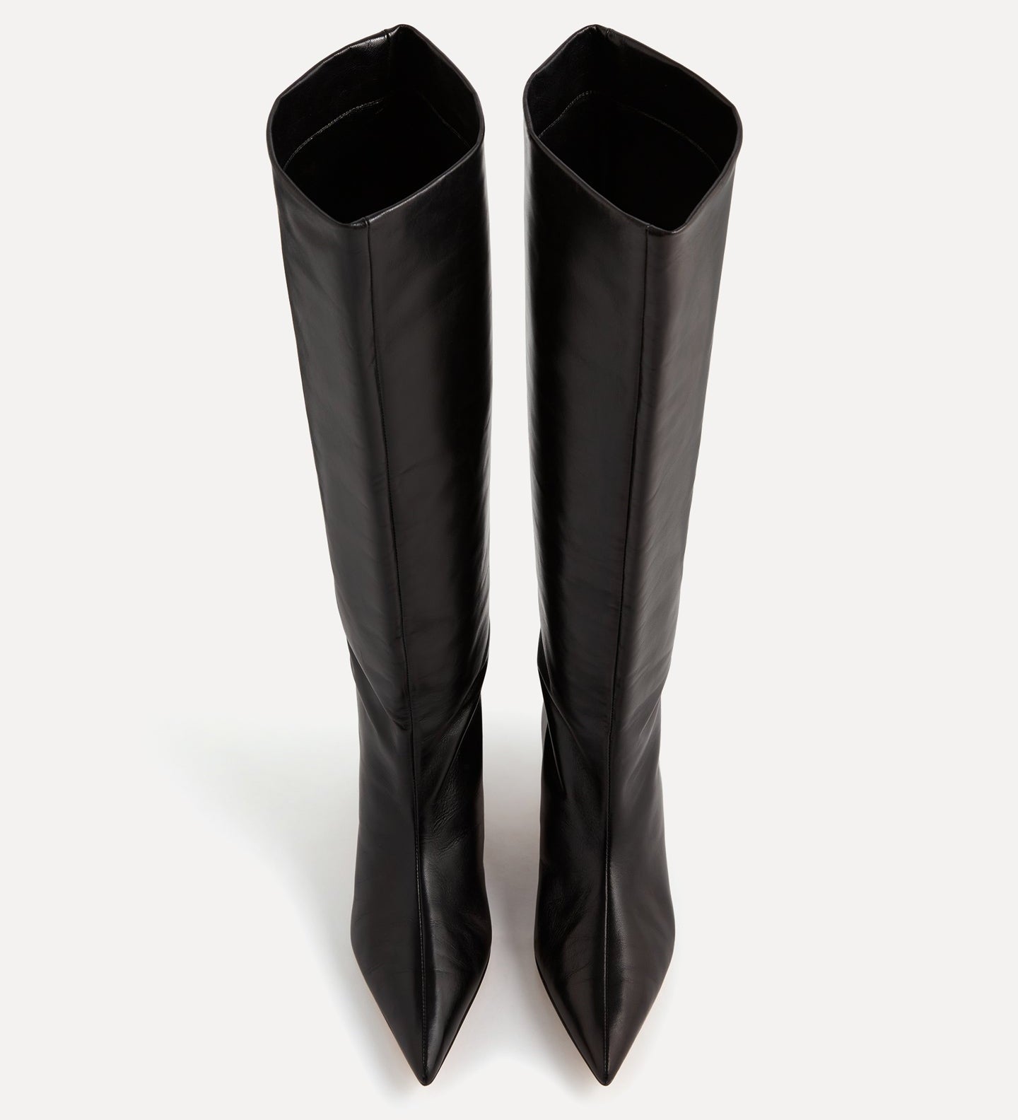 Le Monde Beryl - Babouche Kitten Boot / Black Leather