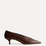 Le Monde Beryl - Babouche Kitten / Castagna Leather
