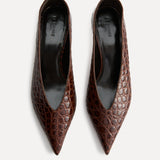 Le Monde Beryl - Babouche Kitten / Castagna Leather