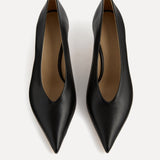 Le Monde Beryl - Babouche Kitten / Black Leather