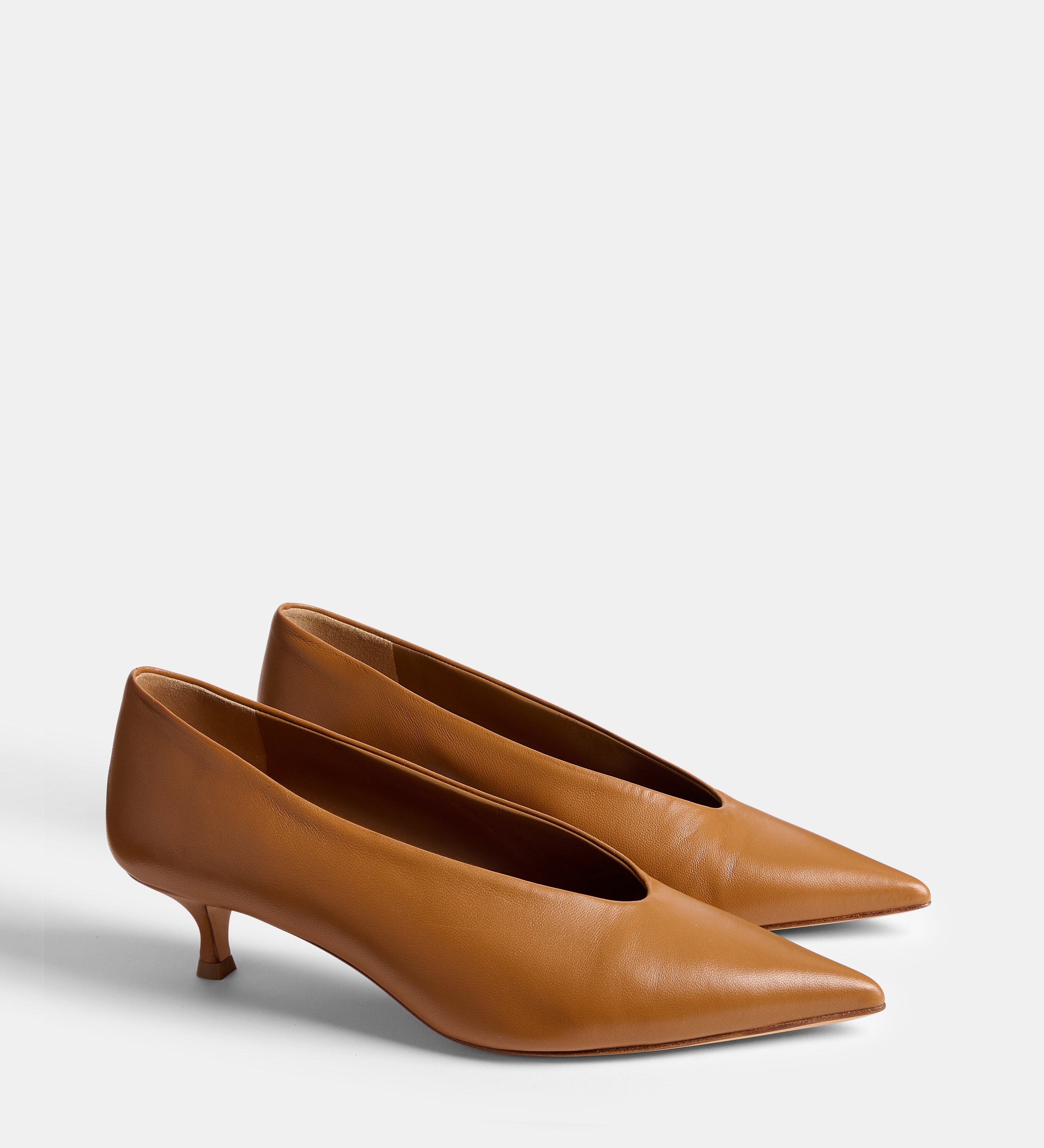 Le Monde Beryl - Babouche Kitten / Camel Leather
