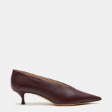 Le Monde Beryl - Babouche Kitten / Oxblood Leather