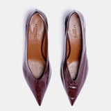 Le Monde Beryl - Babouche Kitten / Aubergine Naplack