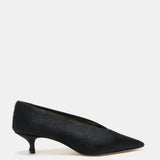 Le Monde Beryl - Babouche Kitten / Black Calf Hair