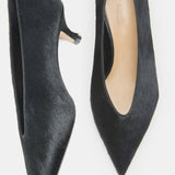Le Monde Beryl - Babouche Kitten / Black Calf Hair