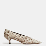 Le Monde Beryl - Babouche Kitten / Roccia Leather Snake Effect