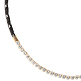Dorsey - JAMES BEZEL NOIR ET BLANC PARACORD NECKLACE, GOLD