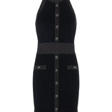 L'AGENCE - Anissa Button-Front Dress