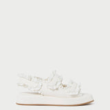 Loeffler Randall - Blaise White Leather Platform Sandal