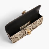 Khaite - Blake Clutch in Natural Python