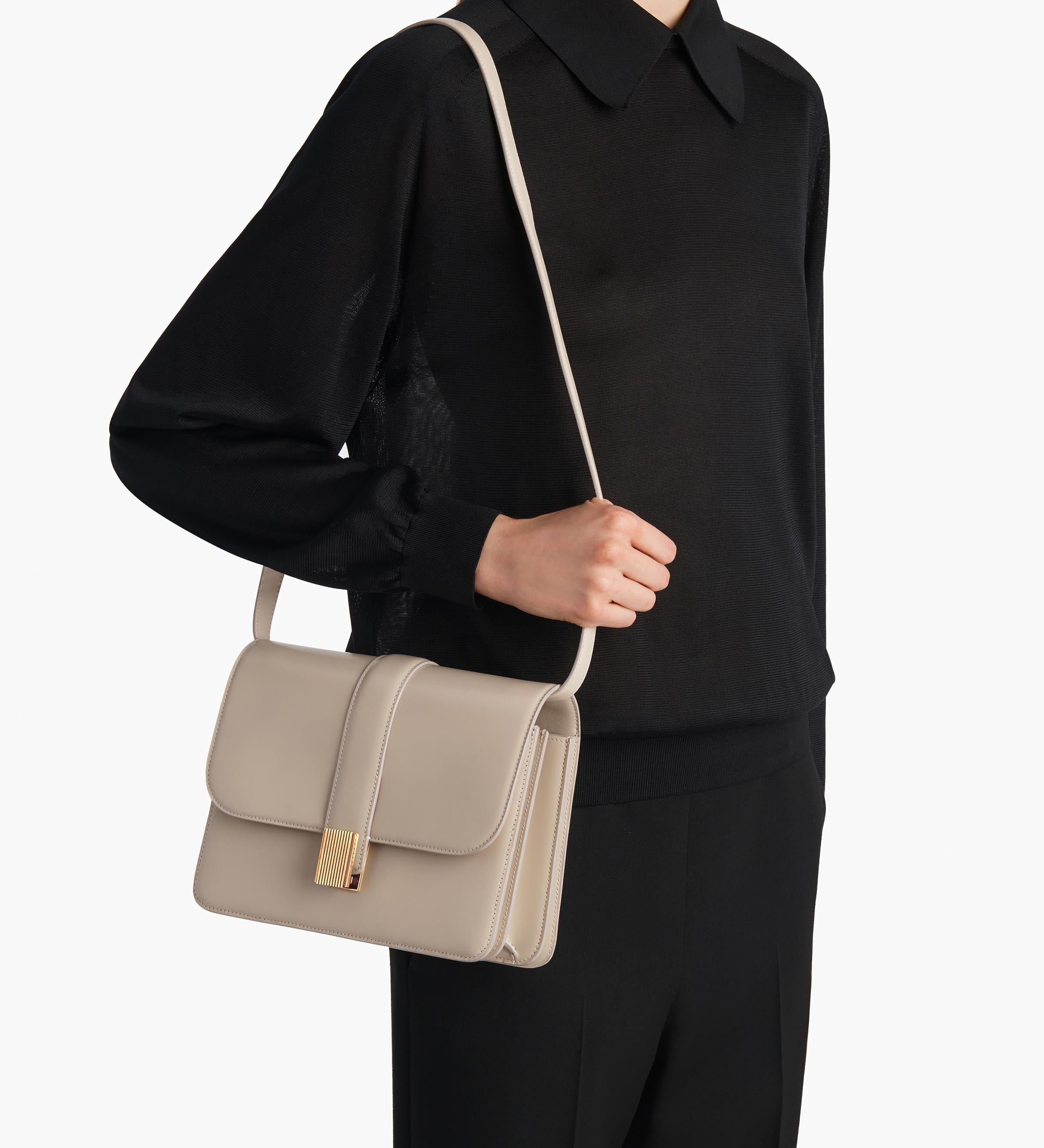 Khaite - Blake Crossbody in Burro