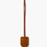 Khaite - Blake Crossbody Bag in Dark Honey Leather
