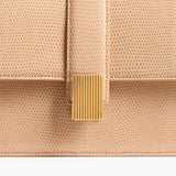 Khaite - Blake Crossbody Bag in Desert Sand Lizard