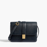 Khaite - Blake Crossbody Bag in Midnight Lizard