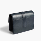 Khaite - Blake Crossbody Bag in Midnight Lizard
