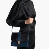 Khaite - Blake Crossbody Bag in Midnight Navy
