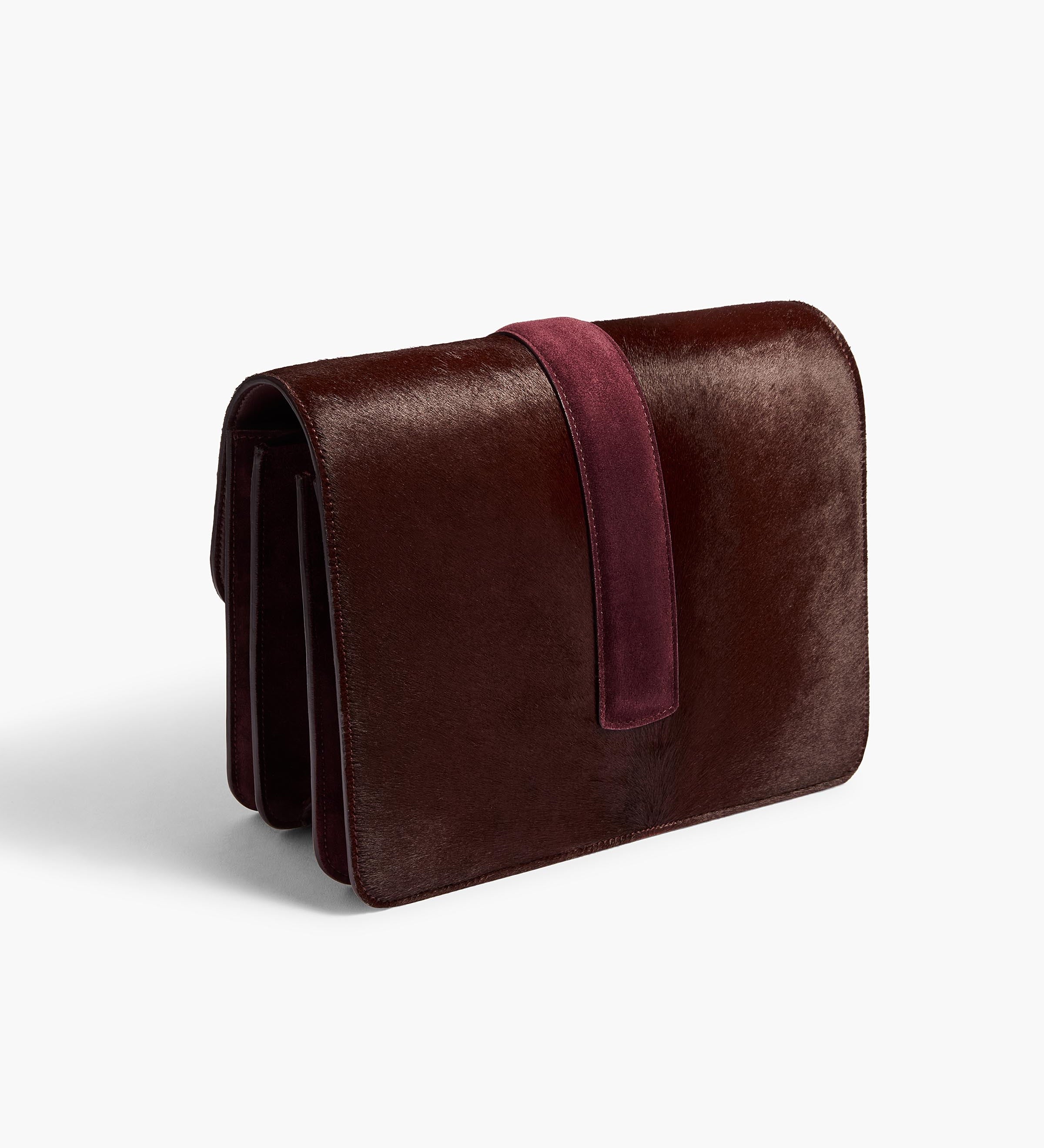 Khaite - Blake Crossbody in Rouge Noir