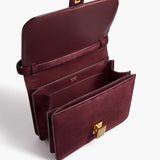 Khaite - Blake Crossbody in Rouge Noir